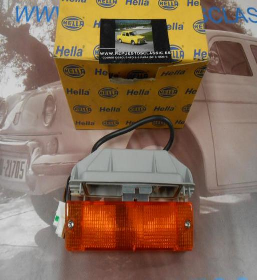 H337P4 PILOTO DELANTERO IZQUIERDO VOLKSWAGEN PASSAT 85>88 ORIGINAL HELLA 2BA004528051 (21142)