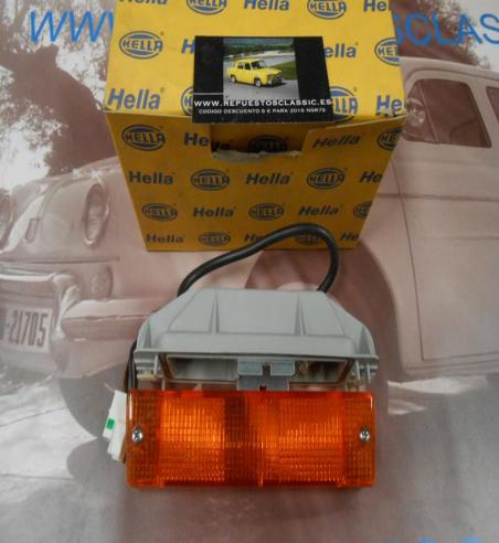 H337P4 PILOTO DELANTERO IZQUIERDO VOLKSWAGEN PASSAT 85>88 ORIGINAL HELLA 2BA004528051 (21142)