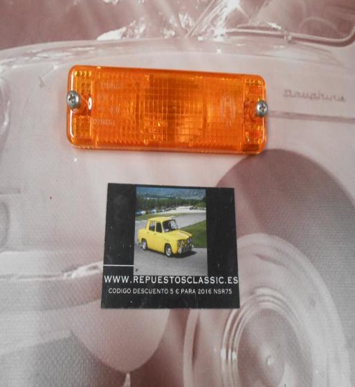 H339P4 TULIPA PILOTO INTERMITENTE DELANTERO VOLKSWAGEN GOLF MK1 ORIGINAL HELLA 9EL116771031