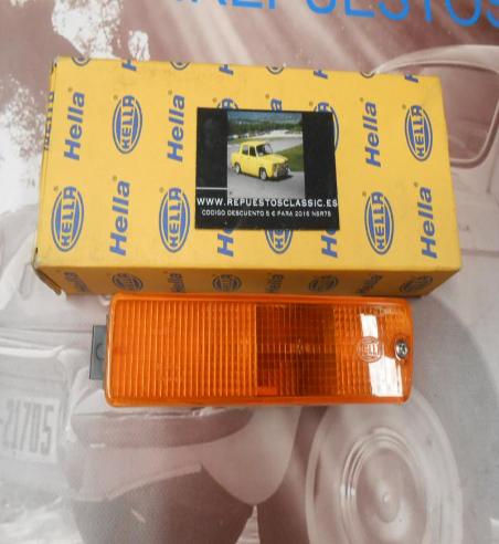 H343 PILOTO DELANTERO IZQUIERDO VOLKSWAGEN JETTA, GOLF MK2 ORIGINAL HELLA 9EL 141 701-001