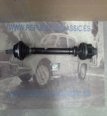 RN2502P1 TRANSMISION PALIER RENAULT 25 2.2 V6 TURBO CAMBIO UN1, 722 mm, ESTRIAS L/R 23, L/C 27