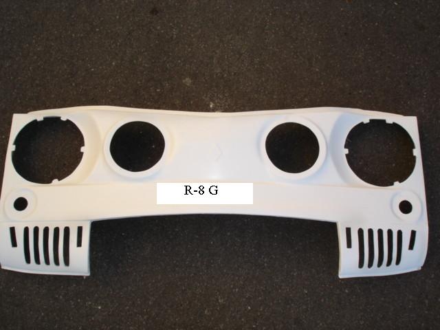 FRENTE 4 FAROS EN FIBRA RENAULT 8 GORDINI