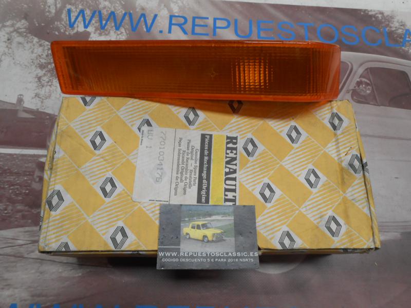 OR20 PILOTO INTERMITENTE DELANTERO IZQUIERDO RENAULT TRAFIC 89->01 ORIGINAL RENAULT REF. 7701034176