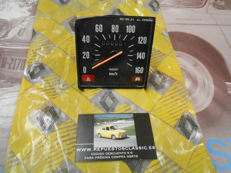 OR83 CUENTAKILOMETROS RENAULT 5 950 1ªSERIE ORIGINAL RENAULT