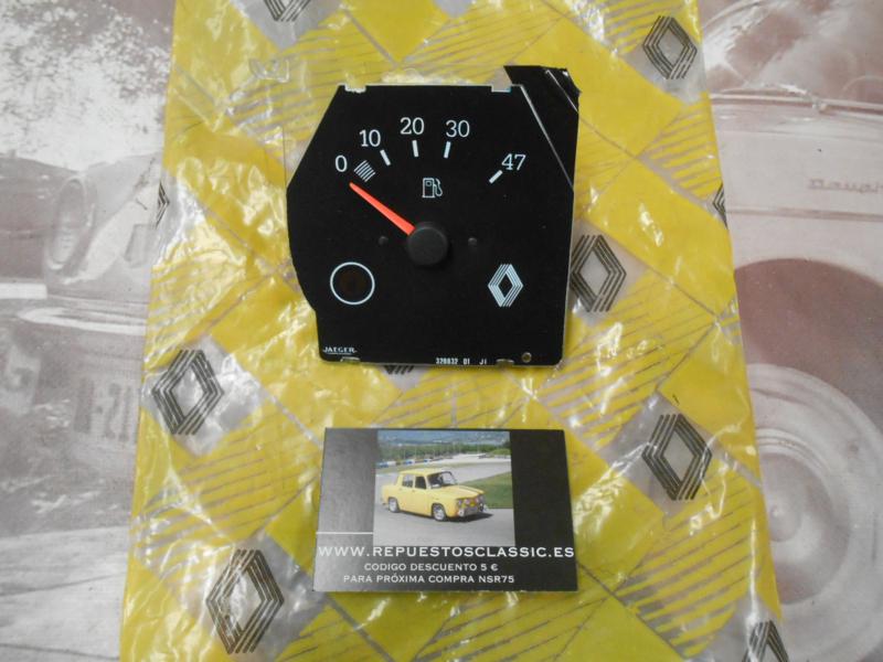 OR87 RELOJ GASOLINA RENAULT 11 ORIGINAL RENAULT REF. 7701029821