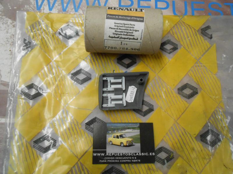 OR160 MOLDURA ALETA DELANTERA IZQUIERDA RENAULT 19 ORIGINAL RENAULT REF. 7700784906