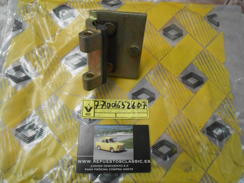 OR164 BISAGRA PUERTA RENAULT 6 (1187) ORIGINAL RENAULT REF. 7700652607