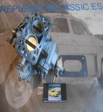 CW-62 CARBURADOR WEBER 34 DMS 1/250 MOTORES 1600 INTERCAMBIO