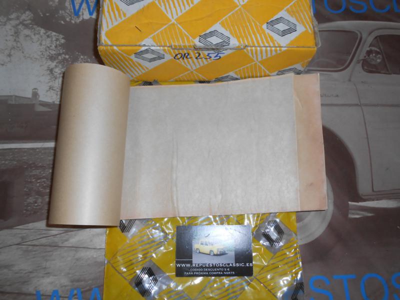 OR255 PEGATINA PUERTA IZQUIERDA RENAULT SUPERCINCO GT TURBO 2ª FASE ORIGINAL RENAULT REF. 7700782952