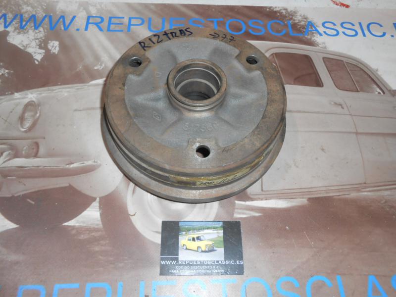 TAM09 TAMBOR FRENO TRASERO RENAULT 12 ->77 180mm