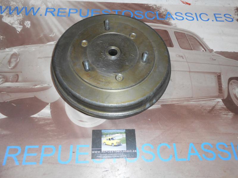TAM11 TAMBOR FRENO DELANTERO CON BUJE RENAULT 4, 6 228mm ORIGINAL RENAULT