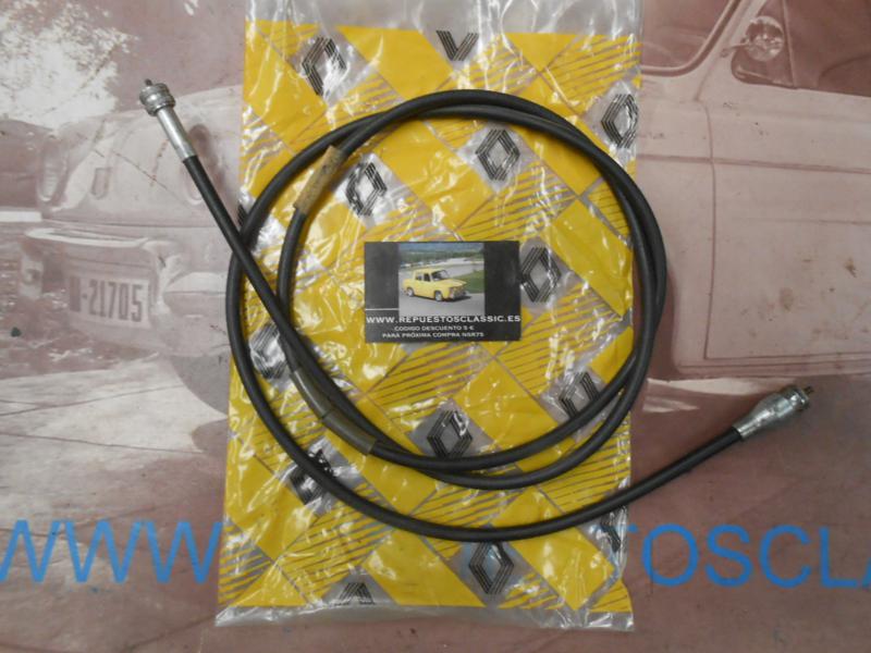 OR282 MANDO CUENTAKILOMETROS RENAULT 4 L Y F 1948 mm ORIGINAL RENAULT REF. 7708570271