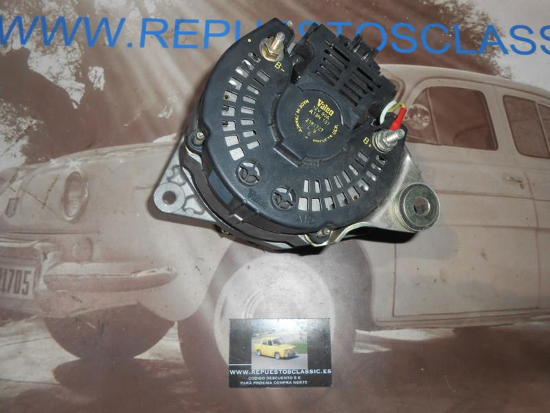 ALTERNADOR VALEO A13N137 RENAULT SUPERCINCO, EXPRESS, R9, R11 1.6D Y 1.7 REF. RENAULT 7700734240  (12v 50A)