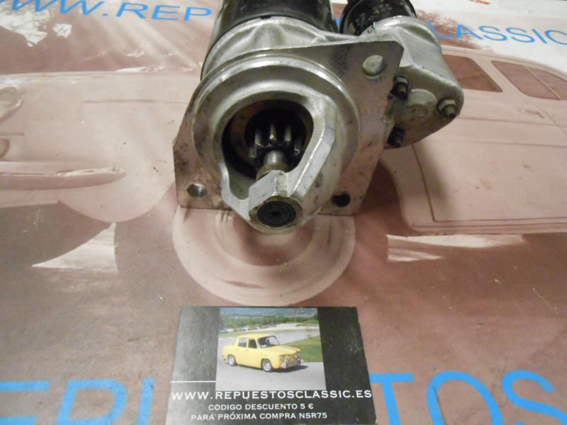 MOTOR ARRANQUE PARIS RHONE D8E139 RECONSTRUIDO RENAULT 18 TURBO, FUEGO, R20 MOTOR 1.6