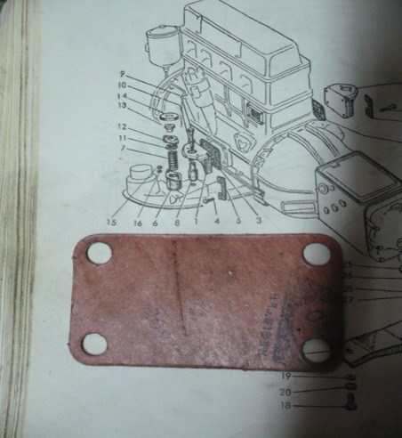 COF01 AB 00453000	JUNTA ENTRE SOPORTE MOTOR Y BLOQUE SEAT 1400