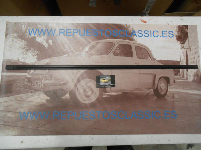 MOL55 MOLDURA PUERTA DELANTERA SEAT 127 2/3P NEGRA LARGO 87cm
