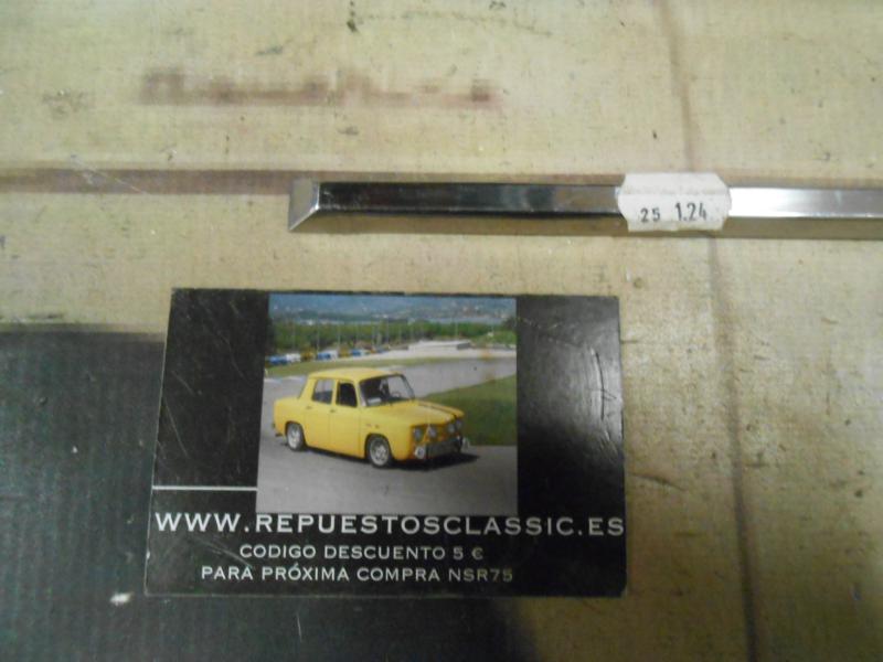 MOL65 MOLDURA METAL TIPO SEAT 124 , 850 , LARGO 110 cm