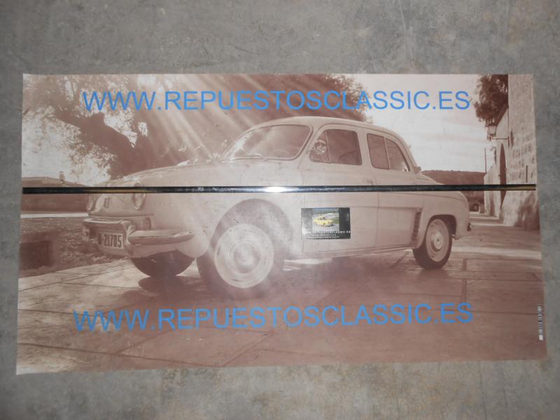 MOL67 MOLDURA METAL REJILLA DELANTERA RENAULT 6 MODERNO
