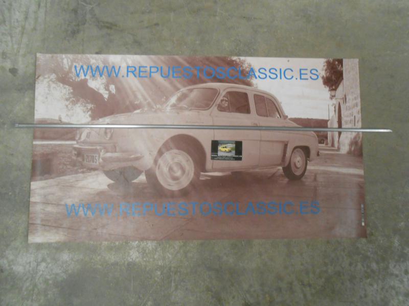 MOL70*2 MOLDURA ALETA DELANTERA IZQUIERDA SIMCA 1200 PRIMERA SERIE LARGO 104,5 cm