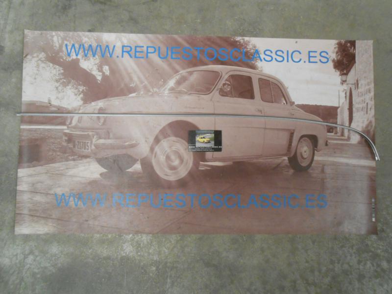 MOL73 MOLDURA ALETA TRASERA DERECHA SIMCA 1200