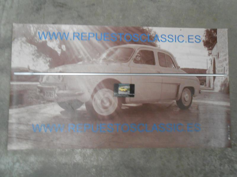 MOL74* MOLDURA PUERTA TRASERA IZQUIERDA SIMCA 1200 LARGO 80 cm