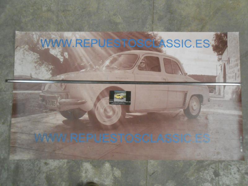 MOL67*1 MOLDURA METAL TIPO RENAULT 4 , 6 , 8 , 10 , 12 LARGO 94 cm