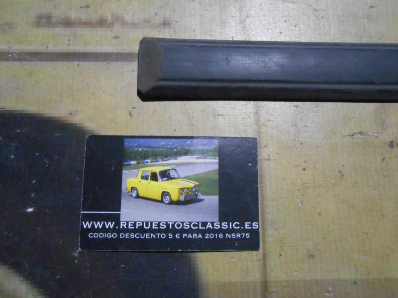 MOL79*1 MOLDURA GOMA AUTOADHESIVA ALETA TRASERA RENAULT 5 3 PUERTAS LARGO 50,3 cm