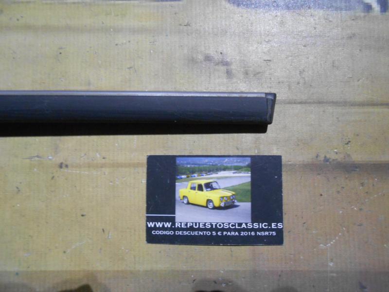 MOL80 MOLDURA PUERTA DELANTERA IZQUIERDA RENAULT 12 LARGO 96,5 cm