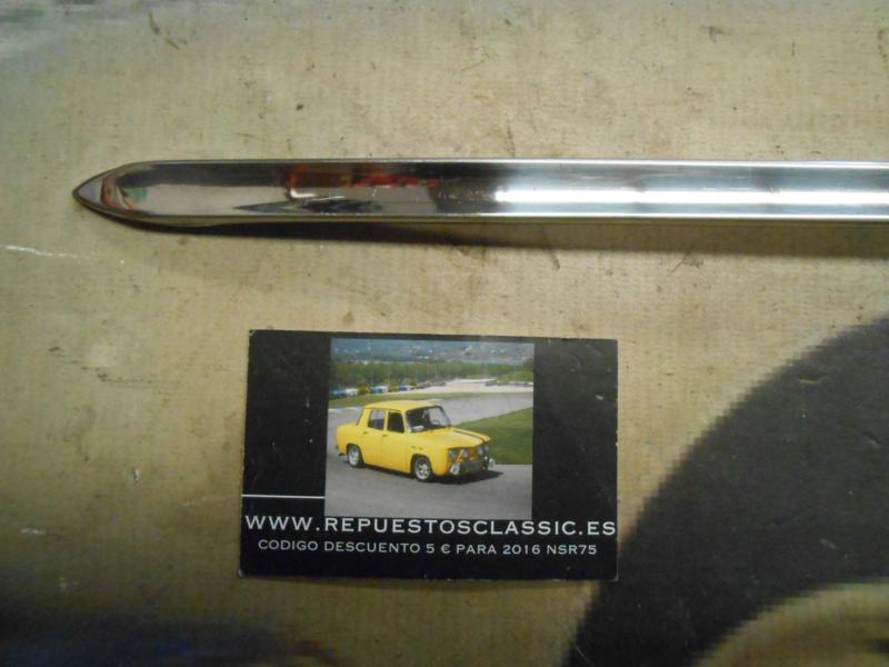 MOL85 MOLDURA ALETA TRASERA DERECHA SIMCA 1000 LARGO 79,5 cm