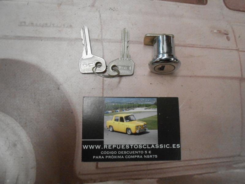CM14 CERRADURA CON 2 LLAVES TAPA COMBUSTIBLE SEAT 1400 C Y 1500