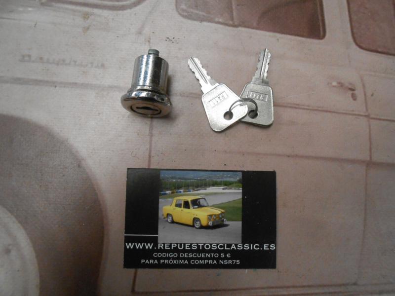 CM15 BOMBIN CERRADURA CON 2 LLAVES TAPA COMBUSTIBLE SEAT 1400 C Y 1500