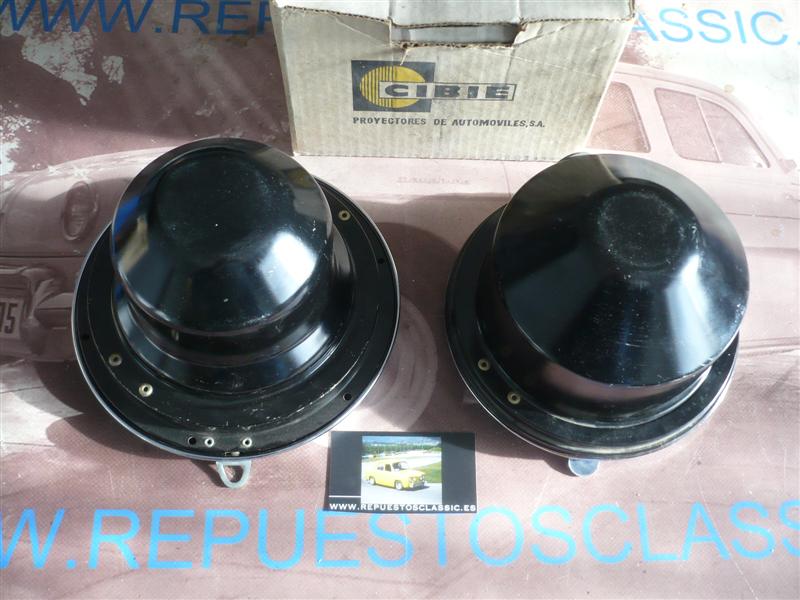 IRE31 JUEGO COMPLETO FAROS RENAULT 8 DERECHA O IZQUIERDA ORIGINAL CIBIÉ