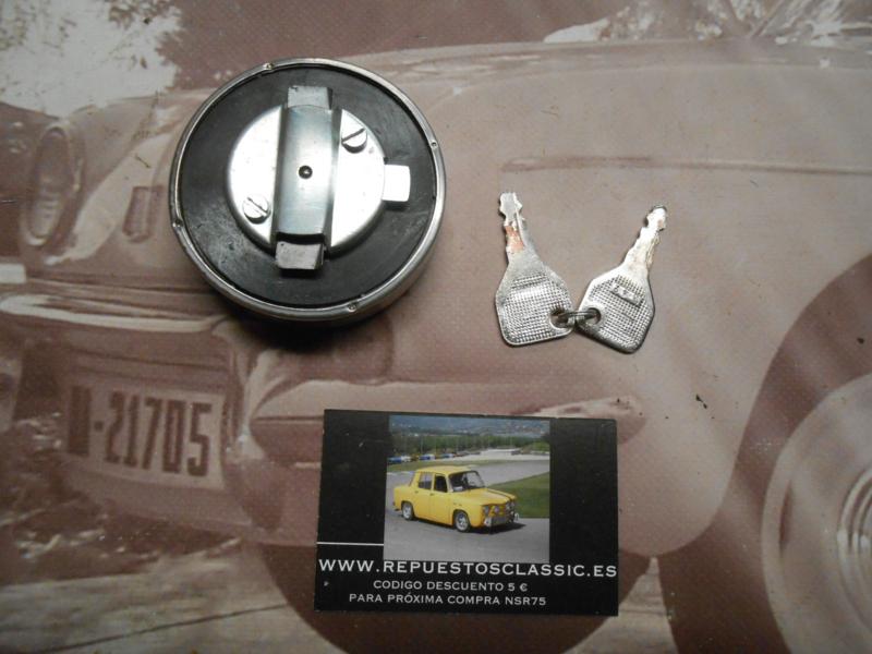T11 TAPON GASOLINA CON LLAVE SIMCA 1000 SIN VISAGRA