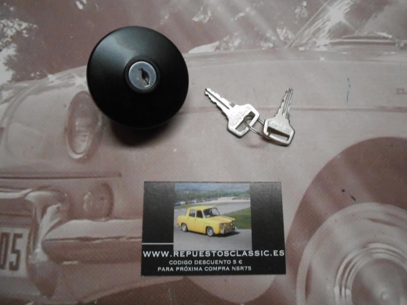 T36 TAPON DEPOSITO COMBUSTIBLE CON LLAVE RENAULT 9 , 11 REF. 455315