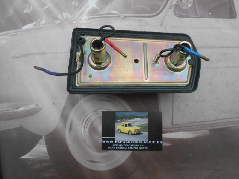 IC34 BASE PORTALAMPARAS PILOTO TRASERO CITROEN DYANE , YORKA