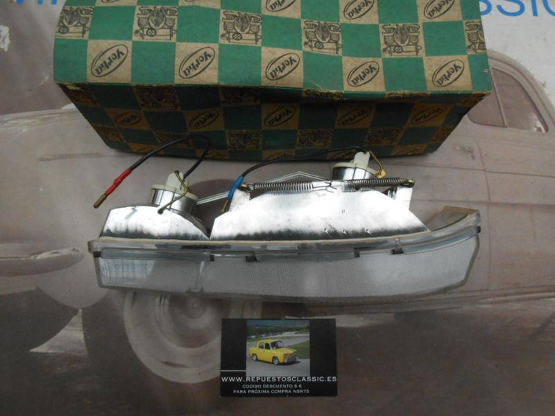 IC36 PILOTO DELANTERO IZQUIERDO BLANCO CITROEN C8 YORKA 0127307015