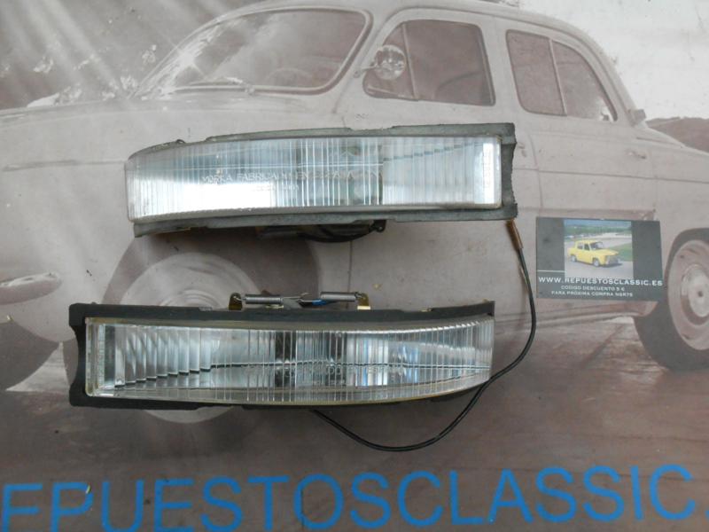 IC38 JUEGO PILOTOS DELANTEROS BLANCOS CITROEN BREAK AMI 6 , YORKA 0125910018/0125900019