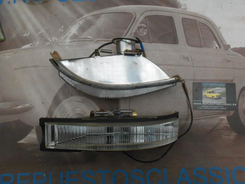 IC38 JUEGO PILOTOS DELANTEROS BLANCOS CITROEN BREAK AMI 6 , YORKA 0125910018/0125900019