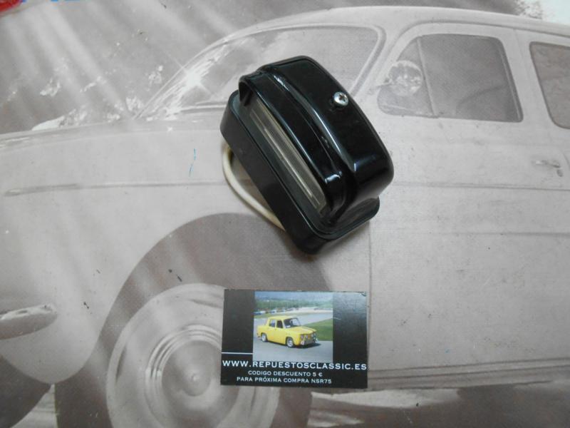IC57 PILOTO LUZ MATRICULA CITROEN 2cv FURGONETA, AYU 1ª SERIE ->80 , YORKA 0013200084