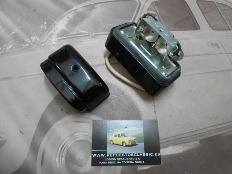 IC57 PILOTO LUZ MATRICULA CITROEN 2cv FURGONETA, AYU 1ª SERIE ->80 , YORKA 0013200084
