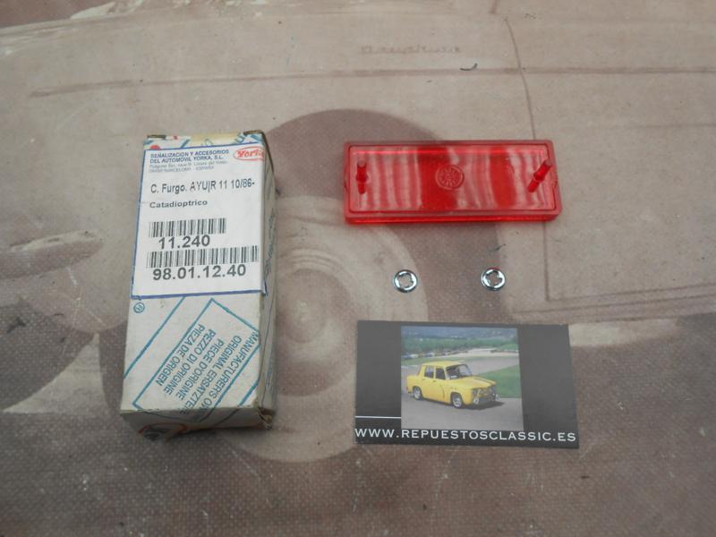 IC59 CATADIOPTICO ROJO FURGONETA CITROEN AYU , R11 86-> YORKA 11240