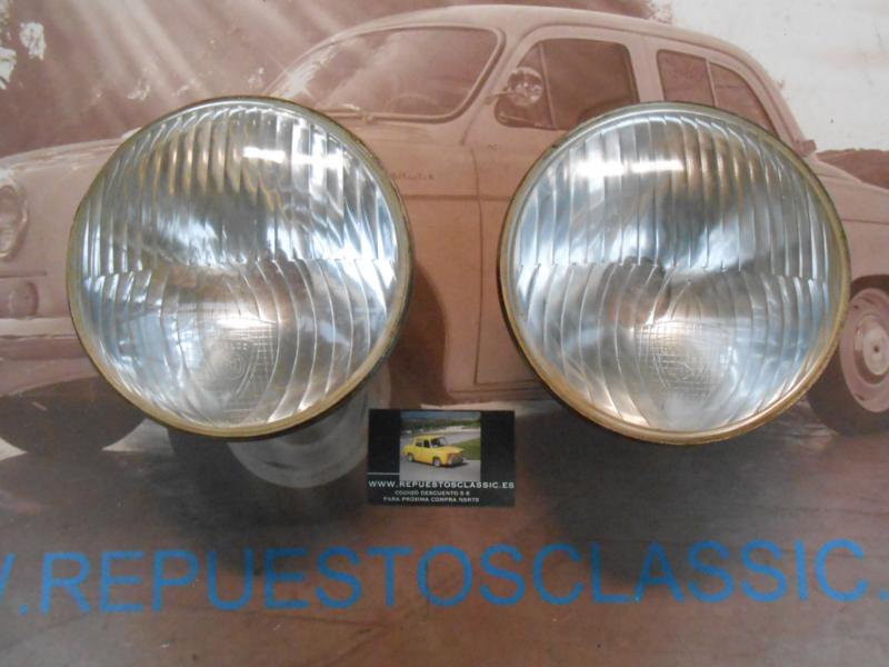 IC86 JUEGO FAROS CITROEN 11 LIGERO, TRACTION AVANT, 180 mm