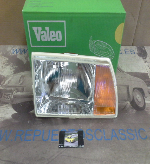IC88P7 FARO IZQUIERDO CITROEN VISA , C15 FOCO EUROPEO CON INTERMITENTE AMBAR, VALEO 061792