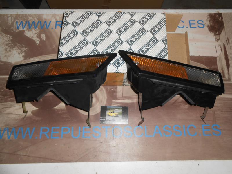 IC91 P3 JUEGO PILOTOS DELANTEROS GEMO CITROEN GSA BICOLOR MARCO NEGRO