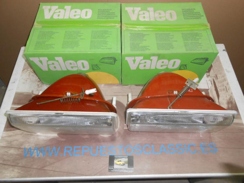 IT01+PV1N2 JUEGO FAROS CIBIE FOCO EUROPEO TALBOT 150 REF. VALEO 061774/061775