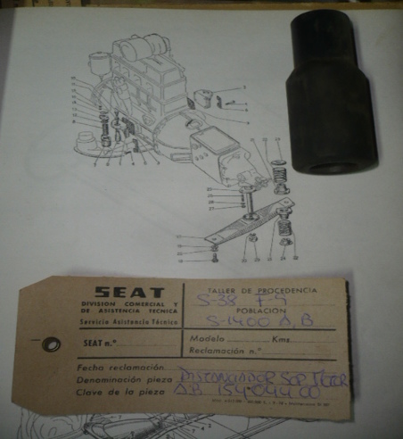 COF10 AB 15404400 DISTANCIADOR SOPORTE MOTOR SEAT 1400 A Y B (FIG. 9)