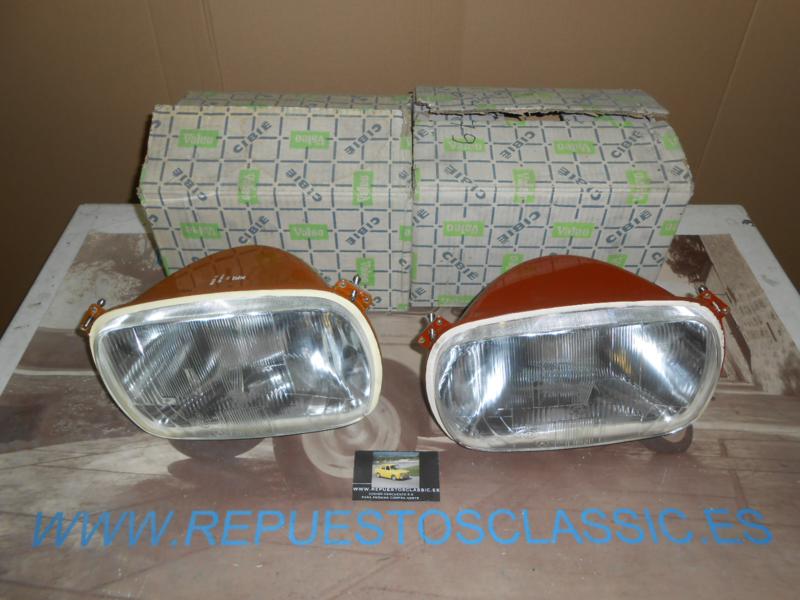 IT15 JUEGO FAROS CIBIE H4 TALBOT 180 REF. VALEO 061801