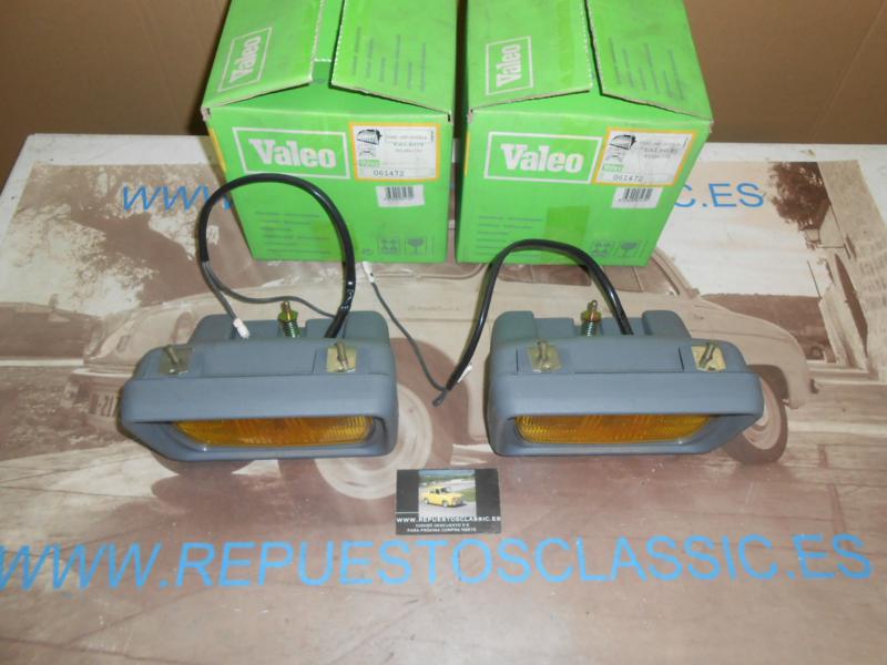IT17 JUEGO FAROS ANTINIEBLA CIBIE CON CARCASAS TALBOT 150 , SOLARA REF. VALEO 061472