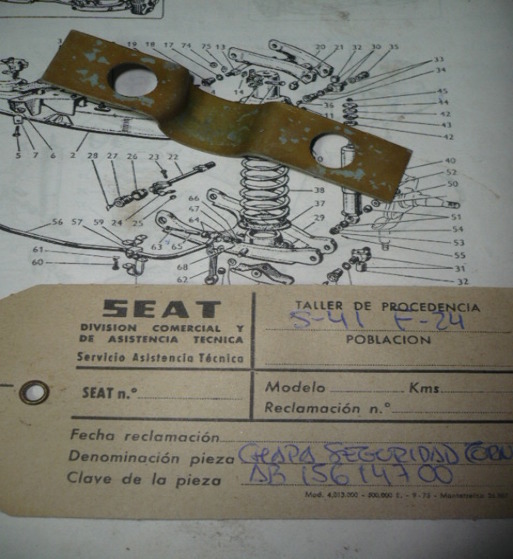 COF11 AB 15614700 CHAPA SEGURIDAD TORNILLO SEAT 1400 (FIG. 24)