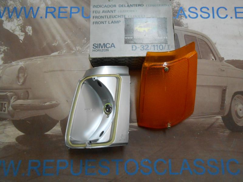 IT38 PILOTO INTERMITENTE DELANTERO IZQUIERDO TALBOT HORIZON , REF. VALEO 085383